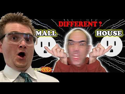 Nuclear Plant Vs. Mall Vs. Home Electrical Hazards - Nuclear Engineer Reacts to ElectroBOOM