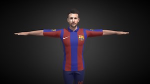 Lionel Messi - Buy Royalty Free 3D model by ayushcodemate