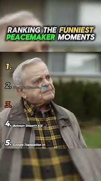 Ranking The Top 5 Funniest Peacemaker Moments 🤣
