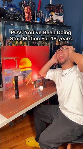 What Happens When You Do Stop Motion For Years #toys #figures #stopmotion #comedyshorts #parody