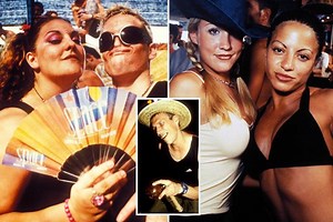 Amazing photos show bikini-clad dancers and wild parties on Ibiza during the party island's 1990s heyday