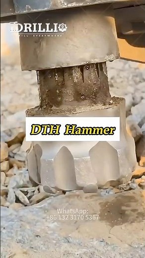 DTH Tools. #idrillio #dthhammer #dth #drillingtools #drilling #hammer #rock #drill #mining #factory