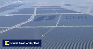 Salt, light, tech — ingredients for a record-setting Chinese solar power station