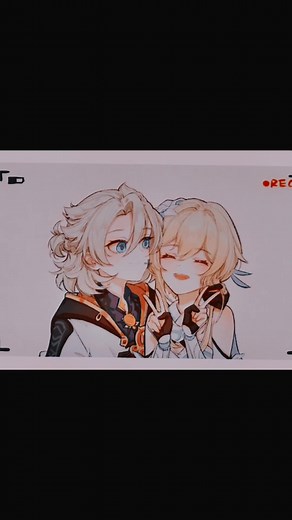 Albedo x Lumine Edit: Genshin Impact Love Story