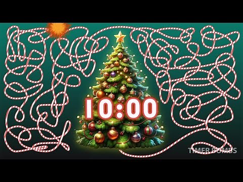 10 Minute 🎄 Christmas Tree Timer Bomb 💣