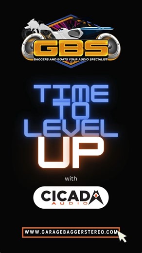 1.4K views | Since its inception into the Motorcycle Audio world, Cicada Audio has been a force to reckon with. Be sure to stay tuned because they will be #bringtheheat in 2024! #harleydavidson #cicadaaudio #levelup #streetglide #roadglidespecial #cvo #baggeraudio #motorcycleaudio #UpgradeYourRide #getitnow Cicada Audio Cicada Audio LLC | Garage Bagger Stereo | Facebook