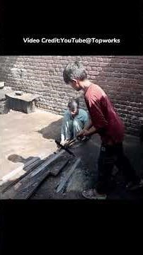 Incredibly Made Double Edged Sharp Sword Using Basic Forging Blacksmith Technique