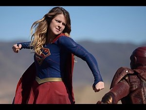 Supergirl 1x06 supergirl vs red tornado fight scene