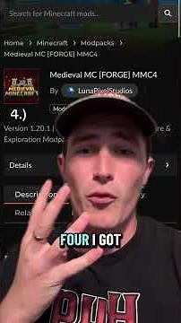 Which modpack makes Minecraft more medieval?