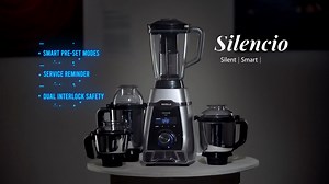 Havells Silencio is not an art, it’s smart. Bring home the smartest mixer grinder that is equipped with new-age features, which will surely go beyond your expectations. #SmartChoiceWithLowNoise Buy now- http://bit.ly/Havells_Silencio_ | Havells