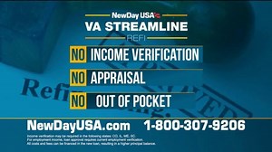 NewDay USA VA Streamline Refi TV Spot, 'New All Time Lows'