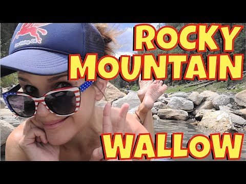 #666 Rocky Mountain River Hot Spring Skinny Dip
