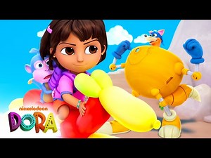 Dora and Swiper Race to the Top of Surprise Party Mountain! 🎉 Full Scene | Dora & Friends - Videos For Kids