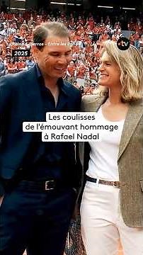 #RolandGarros: Behind the scenes of the tribute to Rafael Nadal