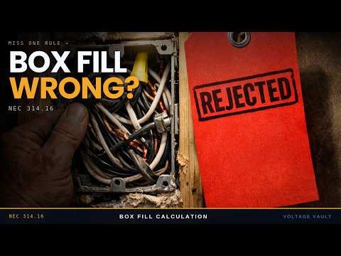 This Box Fill Mistake FAILS You Instantly (NEC 314.16)