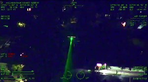 Laser strike on HCSO helicopter results in arrest after endangering flight crew