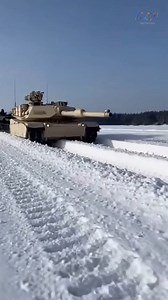 41K views · 523 reactions | M1A2 Abrams Marches Across the Snow - Power Unstoppable! ❄️ #viralvideo #navy #Abrams #SnowOperations #MilitaryPower | The Military Power Hub | Facebook