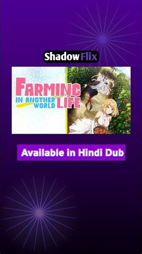 Farming Life in Another World Season 1 - Hindi Dubbed Version #crunchyrollindia #anime #shorts