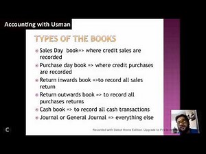 OLevels/As Accounting | Books of original entry