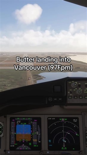 Smooth Landing in Vancouver After Long Flight
