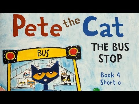 Pete the Cat the Bus Stop by James Dean - Read Aloud Kids Book