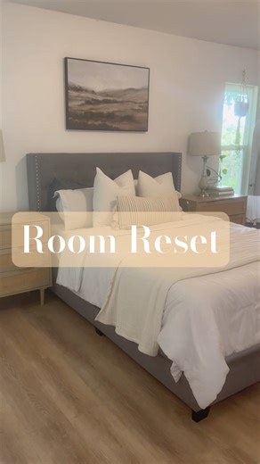 Room Reset After Traveling | Clean With Me a Fresh Start ✨