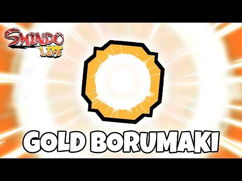 [CODE] *MAX* GOLD BORUMAKI BLOODLINE FULL SHOWCASE! Shindo Life ! Shindo Life Codes