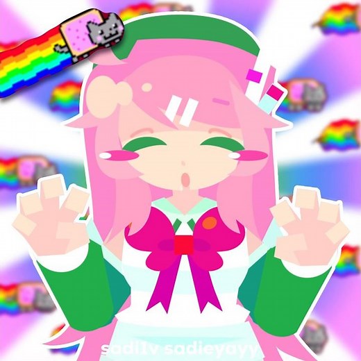 i knew momone from u look so cool but she’s literally only known for nyan cat so #givemebackmykids