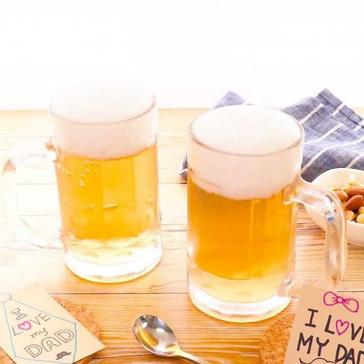 いつもありがとう♪ ビール風ゼリーのレシピ動画・作り方 | デリッシュキッチン