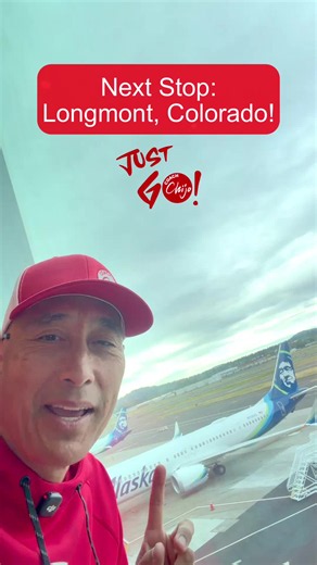 Next Stop: Longmont, Colorado! Colorado volleyball players, here I come! October 10–11 at BOCO Volleyball Club! Hitting, serving, and DS training for middle school and high school players! Thanks BOCO for hosting and Alaska Airlines for the ride! Just GO! #CoachChijo #JustGO #VolleyballTok #ColoradoVolleyball #VolleyballClinics