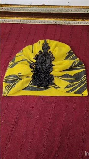 No Sewing Machine Yes Baby Turban Sewing.DIY video on my channel.#diy#how#sewing#turban