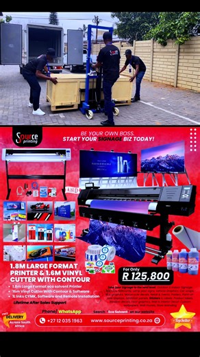 Your One-Stop Supplier for Printing, Signage & Branding Machines 🖨️✨ From printing machines, laser cutters, CNC routers, and branding equipment — we supply it all. Whether you’re starting small or scaling big, we’ll help you find the right machine for your business. ✅ Printing & Signage Machines ✅ Laser & CNC Solutions ✅ Branding Equipment ✅ Nationwide Delivery Order on our website, we deliver nationwide. Instock; A3 DTF Printers Large Format Printers 12 Needles Double Head Embroidery Machine E