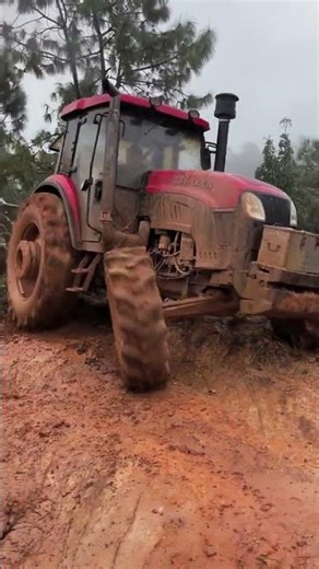 Mud Beast Tractor Climbing Tough Forest Trail | Off-Road Power Test
