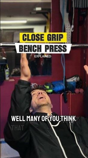 Close Grip Bench Press : Chest Building Secret