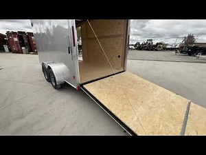 NEW 2025 Wells Cargo FT714T2 FAST TRAC 7X14 7K GVW Tandem Axle Enclosed Cargo Trailer !