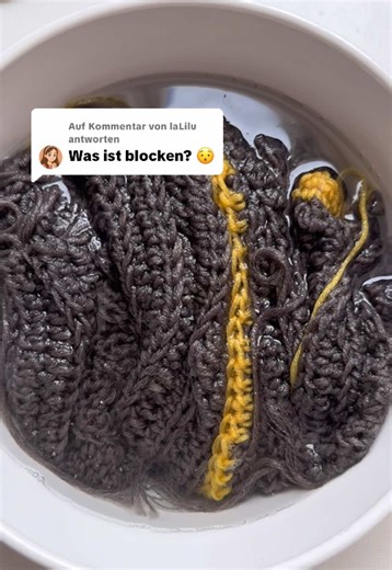 Erklärung zum Blocken: Häkeln und Stricken Tutorial