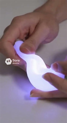 【不思議】光る！曲がる！蛍光灯スクイーズが本物そっくりで癒やされる 💡 幻想的なASMR 💡 Satisfying Fluorescent Light Tube Squishy