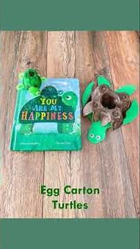 How to make Egg Carton / Box Turtles