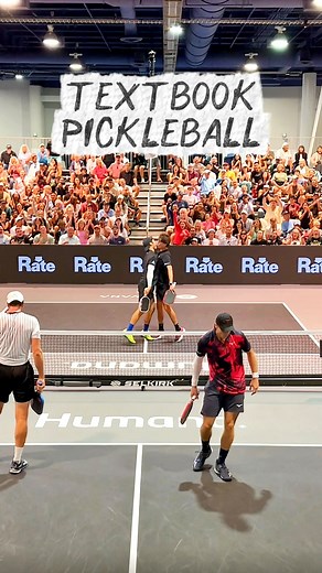 187K views · 455 reactions | One of the most technically sound pickleball points you will find down to the final shot. ⚙️ | The Kitchen - Pickleball | Facebook