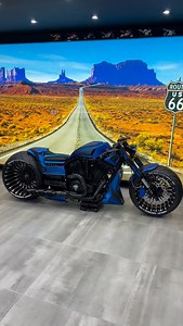 Satin Blue, Color of Cobra is insane, custom one -off beast! 🐍 #vrod #harleydavidson #custom #motorcycle #bike | Ben Grigisas