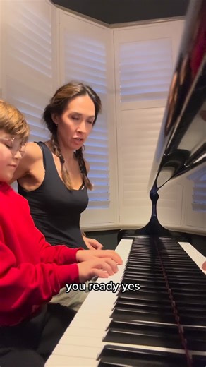 Myleene Klass MBE on Instagram: "Preach teach. 🎹 Literally one of my fav things teaching my babies to play, now we’re on to Klass baby #3. (Muso’s, there is indeed a pencil rattling around inside the keys, I plan on fishing it out tom, last time I did, I found a lolly so have been putting it off)"
