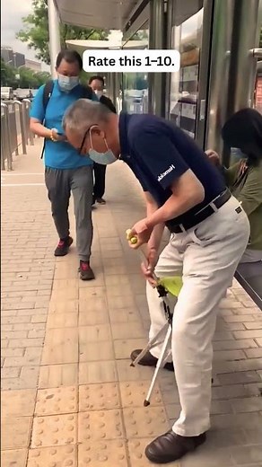 🔥Portable Walking Chair 😱 Foldable Seat Stick for Travel & Seniors #3609 ‪@sovorsgadget‬