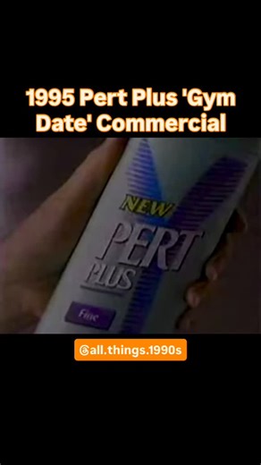 Your Nostalgia Fix for the 90s on Instagram: "1995 Pert Plus 'Gym Date' Commercial #90snostalgia #allthings90s #ilovethe90s #1990s #90skid #90sstuff #allthings1990s #90s #90skids #90sthings #90swasthebest #90scommercial #90scommercials #1995 #pertplus #pertpluscommercial #gym"
