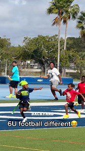 Peewee football the best😂🔥 | Backyard Athletics