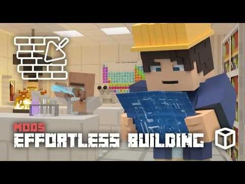 SİZE ZAMAN KAZANDIRACAK MİNECRAFT MODU. effortless building mod