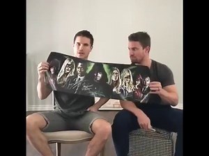 Stephen Amell & Robbie Amell Facebook Live - 25.03.16