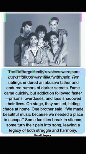DeBarge Family: Tragedy and Harmony Behind Fame#DeBarge #MusicLegacy #FamilyStruggles