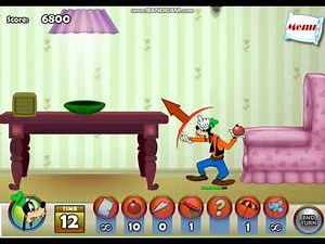 Mickey and Friends in Pillow Fight Gameplay (Stage 1)