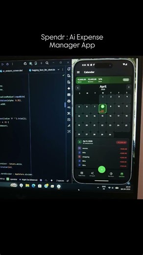 Spendr Ai expense manager using flutter using claude opus 5.5 #claude #flutter #expensemanager #app