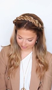 Twisted Headband Idea! #tutorial #hairstyles #braidstyles | Another Day Another Braid